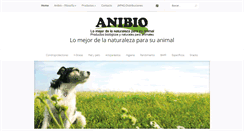 Desktop Screenshot of anibio.es